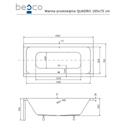Wanna Quadro 165x75  Piramida, Besco